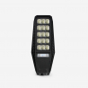 Solis XL solcelle lampe sort armatur LED 300 w gadelys 9000 lm lyssensor Udsalg