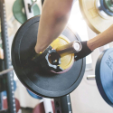 Lock & Load vægtstangsklemme 50mm lås til vægtskiver olympisk vægtstang På Tilbud