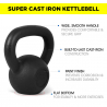 Kotaro kettlebell 12 kg i jern til styrketræning fitness træningsudstyr På Tilbud