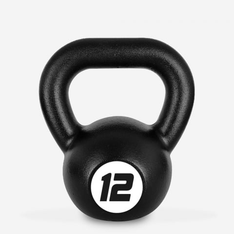 Kotaro kettlebell 12 kg i jern til styrketræning fitness træningsudstyr Kampagne