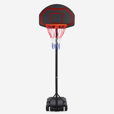 LA Basketball kurv højde 160-210 cm med basketball stander net hjul