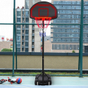 LA Basketball kurv højde 160-210 cm med basketball stander net hjul På Tilbud