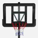 NY Basketball kurv højde 250-305 cm med basketball stander net hjul Rabatter