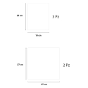 Frame Origami sæt med 5 prints plakater med træ ramme 18x23 og 27x27 cm Tilbud
