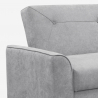 Verto Moderne 3 personers sovesofa design sofa i ruskindslignende stof Rabatter