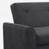 Verto Moderne 3 personers sovesofa design sofa i ruskindslignende stof Billig