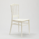 Sæt med 20 Napoleon III AHD stabelbar spisebords stol vintage design plast Udvalg