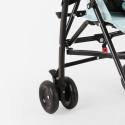 Daiby Letvægts sammenfoldelig klapvogn 4 hjul op til 15 kg børn solsejl Valgfri