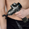 Ken massagepistol 30 hastighed touchscreen og op til 5 timers batteri På Tilbud