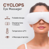Cyclops øjen massage mod stress med bluetooth lyd genopladeligbatteri På Tilbud