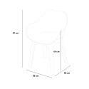 Ghibli Progarden italiensk spisebords stol havestol af polypropylen Udvalg
