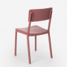 Liner AHD design spisebords stol stabelbar i farverig polypropylen 