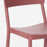 Liner AHD design spisebords stol stabelbar i farverig polypropylen 