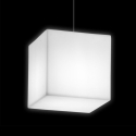 Cubo Hanging Slide pendel lampe led lys loftlampe firkantet form plast På Tilbud