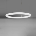 Giotto Slide cirkulær formet led loftslampe lys polyethylen varmt lys Tilbud