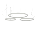 Giotto Slide cirkulær formet led loftslampe lys polyethylen varmt lys Udsalg