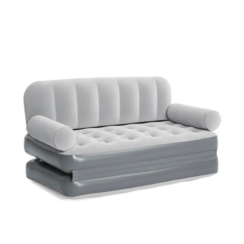 Bestway 75073 Multi-Max oppustelig sofa dobbelt seng luftmadras pumpe