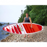 Bestway 65343 Fastblast 12'5 sup board oppustelig paddleboard med padle Tilbud