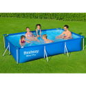 Bestway 56404 Steel Pro 300x201x66cm rektangulær fritstående pool bassin På Tilbud
