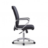 Cursus elegant ergonomisk kontorstol i kunstlæder og stål til gaming Udsalg