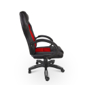 Le Mans Fire gamer stol ergonomisk kontorstol gaming med kunstlæder Udsalg