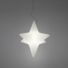 Sirio Slide Led lampe lys Loftslampe med moderne stjerne design plast Mål
