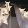 Sirio Slide Led lampe lys Loftslampe med moderne stjerne design plast Udvalg
