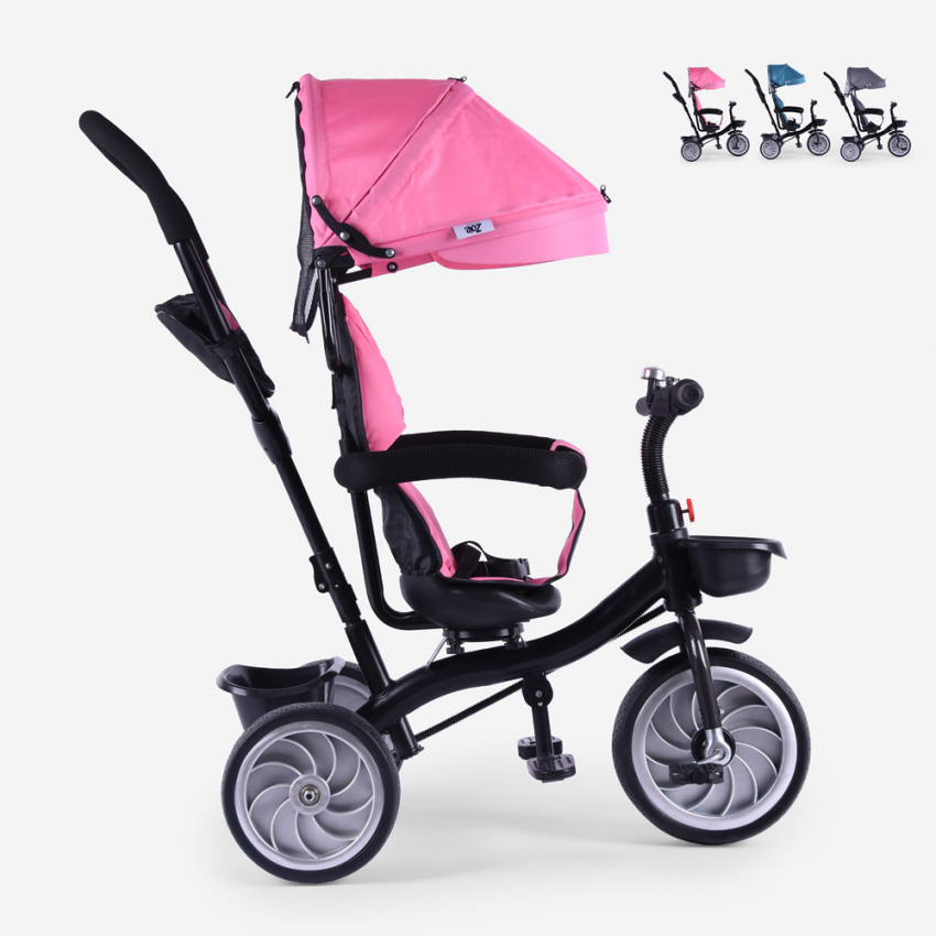 Lally trehjulet cykel til børn med og opbevaring