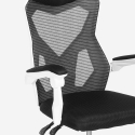 Gordian hvid kontorstol med ergonomisk design netstruktur til gaming Egenskaber
