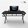 Egli Sportbot 160 lille træ gamer skrivebord til gaming med kabelskjuler Valgfri