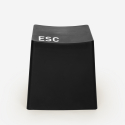 ESC skammel sort puf taburet stol tastatur knap udseende polypropylen Tilbud