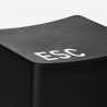 ESC skammel sort puf taburet stol tastatur knap udseende polypropylen Udsalg