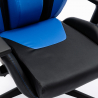 Portimao Sky kontorstol gamer stol ergonomisk tilbagelænet kunstlæder Pris