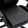 Portimao kontorstol gamer stol ergonomisk tilbagelænet ryglæn kunstlæder Pris