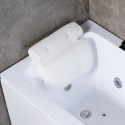 Dehko ergonomisk nakkepude pude til badekar med vandafvisende polstre Udsalg