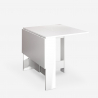 Galvani lille spisebord træ 76x24-103cm med to sammenklappelig bordplader Køb