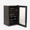 Bacchus XXXVI vinkøleskab enkeltzone LED lille vinkøler 36 flasker vin Rabatter