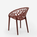 Fragus AHD design lænestol plast stol til lounges have bar restaurant Udsalg