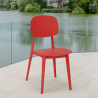 Geer AHD stol spisebords design stol af polypropylen i flere farver Billig