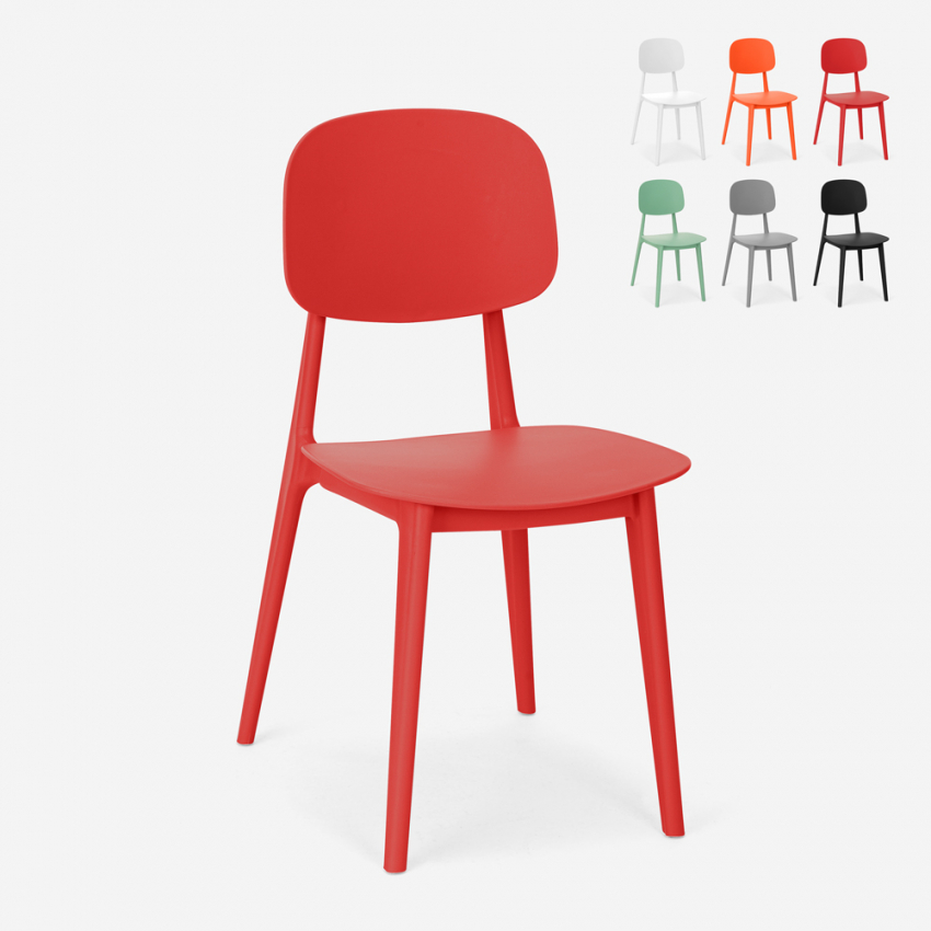 Geer AHD stol spisebords design stol af polypropylen i flere farver Tilbud