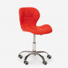 Ratal design kontorstol ergonomisk imiteret læder hjul til skrivebord Omkostninger