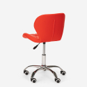 Ratal design kontorstol ergonomisk imiteret læder hjul til skrivebord Pris