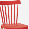 Lys AHD stol spisebord designstol polypropylen flere farver med træben 