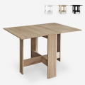 Galvani lille spisebord træ 76x24-103cm med to sammenklappelig bordplader Kampagne