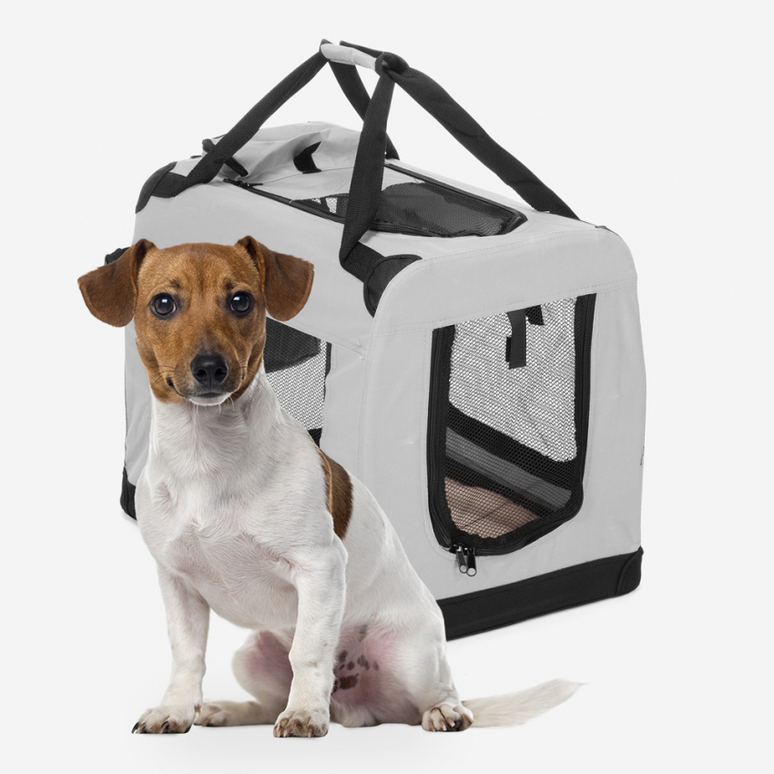 Undertrykkelse symaskine Tæller insekter Oliver M 58x40x44,5 cm blød foldbar transporttaske hundetaske hundebur