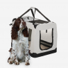 Oliver XL 78x53,5x58cm blød foldbar transporttaske hundetaske hundebur Tilbud