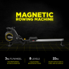 Thunder magnetisk romaskine træning sammenklappelig justerbar modstand Tilbud