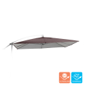 Erstatnings parasoldug til Shadow Brown 2,5x2,5 m kvadratisk hængeparasol På Tilbud
