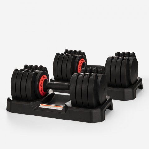 Oonda 2x25 kg justerbare håndvægte sæt til styrketræning fitness Kampagne