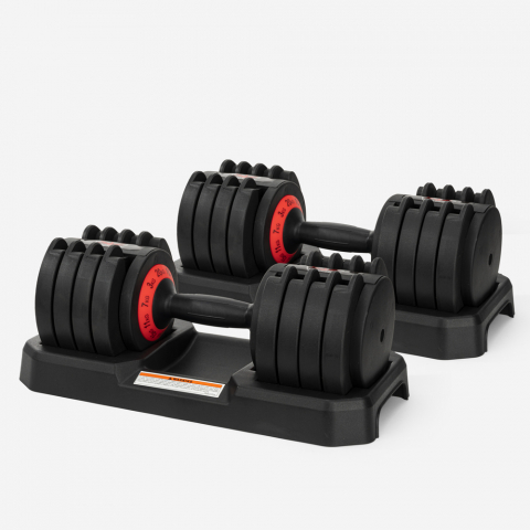 Oonda 2x20 kg justerbare håndvægte sæt til styrketræning fitness Kampagne